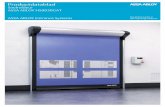 Product datasheet ASSA ABLOY HS9030GAT nl-NL...Beschrijving 6 Productdatablad Snelroldeur ASSA ABLOY HS9030GAT 1.2 Roldeur 1.2.1 Constructie Het PVC-doek van het deurgordijn is gemaakt