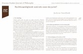 Rechtvaardigheid: ook iets voor de jurist? · 2017-08-27 · 24 Erasmus Student Journal of Philosophy Jochem Streefkerk | Rechtvaardigheid: ook iets voor de jurist? 23-9). Deze zijn