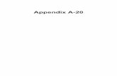 Appendix A-20 - RVO.nl · 2018-07-05 · Om de grondstabiliteit te waarborgen zal, waar nodig, onder andere door de aannemer gewerkt worden met ontgravingsmachines met extra brede