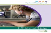 13- tot en met 18-jarigen - nji.nl · 2 • Tipsheet Mediagebruik 13- tot en met 18-jarigen In de leeftijdsfase van 13 tot en met 18 jaar worden jongeren steeds zelfstandiger in het