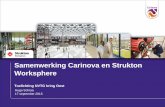 Samenwerking Carinova en Strukton Worksphere · 2015-09-22 · 865180 Ontruimingsinstallatie (PZI) 865140 Brand- en rookwerende scheidingen MILIEU Elementcode Bewijzen, certificaten,