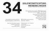 34 - halewynstichting · 2017-05-09 · stijlen, ritmische en melodische dictees, oefeningen rond muzikale vormen. Er wordt gezongen, gespeeld op melodische en niet-melodische percussie-instrumenten.