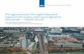 Ministerie van Infrastructuur en Milieu Programma ... milieueffectrapport samenvatting...Delft en de spoortunnel in Rijswijk en bij Delft Zuid. Een verdiepte of ondergrondse ligging