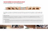 staltonvloer met potten en balkjes · ruwe Staltonvloer van 14 cm dikte, aan de onderzijde voorzien van 1 cm bepleistering, 0,15 m²K/W. • Akoestische eigenschappen ... Voor platte