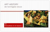 ART HISTORY - Colegio Arubanocolegio.ca-ict.net/wordpress/wp-content/uploads/2018/11/...Kubisme blz.53 Pablo Picasso en Georges Braque worden gezien als de grondleggers van het Kubisme.