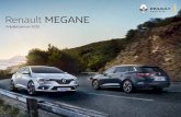 Renault MEGANE · • Mogelijkheid tot internet en aanschaffen van (online) ... • Voor- en achterbumper type GT-Line • Badge GT-Line op flanken • Buitenspiegelkappen in Dark