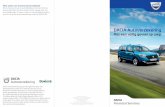 DACIA Autoverzekering - Van Mossel VKV · DACIA Financial Services Meer weten over de Dacia Autoverzekering? Bent u benieuwd naar de aantrekkelijke premie van de Dacia Autoverzekering?