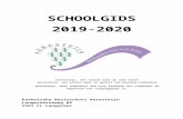 Schoolgids 2019-2020 · Web viewIn het schooljaar 2011–2012 is er gekozen voor een thematische aanpak. In navolging van ons faseonderwijs staat niet de lesmethode centraal, maar