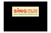 sing for the climate - COLOMAplusnb.colomaplus.be/SFTCquizpowerpoint.pdf · toename van de hoeveelheid broeikasgassen in de atmosfeer (voornamelijk CO2) en van de gemiddelde globale