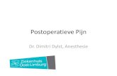 Postoperatieve Pijn - zol.be · pathologie en intensiteit persisterend na verdwijnen uitlokkende factor opioïden zelden geïndiceerd of effectief ... Inhibitie van de lipoxygenase