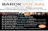 Collegium Vocale Gent Philippe Jaroussky Bach’s Vocale Meesterwerken Opera…home.kpn.nl/~f-luiten/img/jaarbrochure.pdf · 2015-03-02 · FRED LUITEN CONCERTORGANISATIE Met series