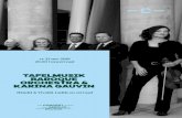 TAFELMUSIK BAROQUE ORCHESTRA & KARINA GAUVIN · PDF file 2019-11-15 · barok, de muziekstijl die samen met de opera rond 1600 begon. In de barokke opera staan intense individuele