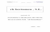rb bertomeu , S.L. Tecnicos.pdf · plantas de cogeneración, aprovechando la experiencia adquirida por “rb bertomeu, S.L.” en distintas plantas. En él, se exponen las circunstancias