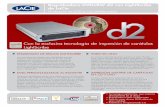 Regrabadora DVD±RW d2 con LightScribe de LaCie · • Tecnología LightScribe, que imprime directamente en el disco • Regrabadora DVD multiformato • Permite crear discos DVD-vídeo