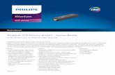 Xitanium - Philips · 2019-03-05 · Xitanium LED driver Datasheet Xitanium LED Xtreme drivers – Sensor Ready Xi SR 150W 0.2-0.7A SNEMP 230V S240 sXt Simplifying connectivity solutions