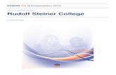 Schoolprofiel Rudolf Steiner College - Koers VO · OVER KOERS VO SCHOOLPROFIELEN Dit is het schoolprofiel van Rudolf Steiner College - . Deze pdf-versie van het schoolprofiel bestaat