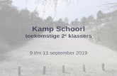 Kamp Schoorl - Vestiging Gunning op de Daaf GelukActiviteiten dag 1 • Bustocht naar Alkmaar • Obstacle run • Busreis naar Schoorl • Kamers verdelen en in orde maken • Klimduinrace