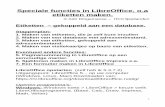 ijssellanden.hcc.nl › pdf-bestanden › libreoffice-etk-ea.pdf · Speciale functies in LibreOffice, o.a etiketten maken. - HCC2018-03-19 · label (naast etiketten) kiezen voor