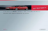 Aui Literatur Template...レスキューサービスガイドライン Audi A3 Sportback e-tron // 3 1. 安全の基本 Audi A3 Sportback e-tron は、最大450V の高電圧システムを使用しています。したがって、安全に作業するための基本は、高電圧の「隔離」と「遮断」が必要