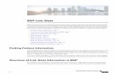 BGP Link-State - cisco.com · BGP Link-State BGPLink-State(LS)isanAddressFamilyIdentifier(AFI)andSub-addressFamilyIdentifier(SAFI)defined tocarryinteriorgatewayprotocol(IGP)link-statedatabasethroughBGP.BGP-LSdeliversnetworktopology