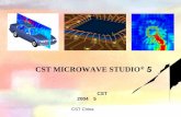 CST MICROWAVE STUDIO 培训教程 - pudn.comread.pudn.com/downloads211/ebook/991748/CST MWS_FULL/CST...1998 发布CST MicroWave Studio 1.0 2000 发布CST Design Studio 1.0 2001 发布CST