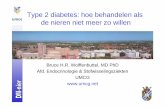 Type 2 diabetes: hoe behandelen als de nieren niet meer zo willen · 2009-03-12 · Bruce H.R. Wolffenbuttel, MD PhD Afd. Endocrinologie & Stofwisselingsziekten UMCG Type 2 diabetes: