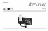Gebruiksaanwijzing - GOSSEN METRAWATTGMC-I Gossen-Metrawatt GmbH 9 3.3 PSI module activeren Om de PSI module te kunnen activeren moet de verbinding met de RS 232 interface gemaakt