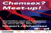 Chemsex? Meet-up! Maandelijkse meet-ups in Rotterdam voor …mainline.blogbird.nl/uploads/mainline/chemsex_rotterdam1.pdf · 2018-07-04 · Chemsex? Meet-up! Maandelijkse meet-ups