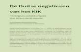 De Duitse negatieven van het KIK NL eSC... · 2017-07-04 · door het Instituut voor Fotogrammetrie van Berlijn, onder leiding van Theodor von Lüpke. De fotograaf kon de platencamera