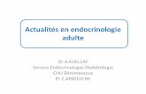 Actualit£©s en endocrinologie adulte Actualit£©s en endocrinologie adulte Dr A.KHELLAF Service Endocrinologie-Diab£©tologie