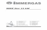NIKE Star 23 kW - Immergasszerviz.immergas.hu/.../files/Nike_Star_23_kW_kezikonyv.pdfJelmagyarázat: G - Gáz betáplálás U - Használati melegvíz kimenet E - Használati víz bemenet