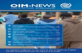 OIM-NEWS · Bulletin de l’OIM Guinée ... tiel épidémique MPE (Ébola, rougeole choléra, ...), a également sa place dans ce journal, avec des activi- ... du point de vue technique