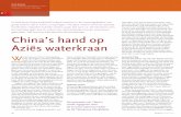e China’s hand op Aziës waterkraanGEOGRAFIE & B.J. KÖBBEN 500 km india nepal bhutan bangla-desh birma (myanmar) vietnam china H u a n g H e onder (G e l e R i v i e r ) Y a l o