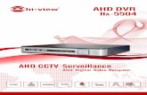 H.264 AHD Pentaplex view AHD DVR HA-5504 Žz//4' HD iDVR ... · H.264 AHD Pentaplex view AHD DVR HA-5504 Žz//4' HD iDVR POWER CCTV Surveillance Video Recorder Internet FREE DDNS