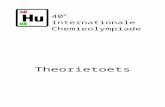 Theoretical Problems of the 40th IChO · Web view40e Internationale Chemieolympiade Theorietoets 17 juli 2008 Boedapest, Hongarije Instructies Schrijf je naam en studentcode (voeg