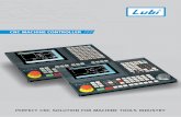 CNC MACHINE CONTROLLER - Lubi Electronics · CNC MACHINE CONTROLLER PERFECT CNC SOLUTION FOR MACHINE TOOLS INDUSTRY. AC MAIN SUPPLY RS232 COMMUNICATION RS485 COMMUNICATION SMPS EMG