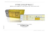MODULAR SAFETY INTEGRATED CONTROLLER · PDF file MODULAR SAFETY INTEGRATED CONTROLLER MOSAIC 1 8540780 • 29/06/2015 • Rev.23 MODULAR SAFETY INTEGRATED CONTROLLER Installazione