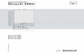 Gaswandketel Bosch HRC · 2020-03-06 · 5.1 Leveringsomvang 24 5.2 Algemeen 24 5.3 Montage 24 6 Elektrische aansluiting 26 6.1 Toestel aansluiten 26 6.2 Aansluiten Open Therm Bosch