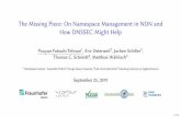 The Missing Piece: On Namespace Management in NDN and …conferences.sigcomm.org/acm-icn/2019/proceedings/slides/ndnssec.pdfThe Missing Piece: On Namespace Management in NDN and How