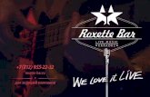 roxette-bar.ruroxette-bar.ru/wp-content/uploads/2018/04/Prezentaciya_ROXETTE-BAR-2018.pdf · Roxette, (Fireworks» 3Be3AbI B rna3ax moneh? Ha 3TOT gonpoc y Kaxaoro HaVueTCS cgoq L'ICTOPVIR.