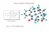 Case study #1: Strychnine · Case study #1: Strychnine N N O O H H H H STRYCHNINE LD50 = 0.16 mg/kg (rats) Nature Chemistry 2009, 1, 193-205. O NO ClO2S O N NH C N3O2S O O NHO N3O2S