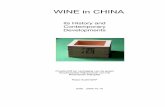 WINE in CHINA - Eykhoff in China.pdf · 1. 'Wine' in Chinese literature and in other parts of Chinese culture 1.1 Wine in China "Although wine drinking is a common cultural heritage