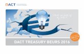 anje dwijk DACT TREASURY BEURS 2016 · 6 ¥ Update regelgeving Ð OECD Actions & EU Anti-Tax Avoidance Directive (ATAD) en tijdslijnen om compliant te zijn + het laatste nieuws over
