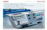 IndraMotion MLC motion logic control for hydraulic drives · up modern automation to hydraulic drives. What counts here is the experi-ence gained in many thousands of applications,