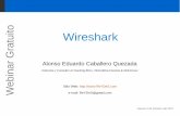 o t i u Wireshark t a r G - Alonso Caballero Quezada / ReYDeS · Wireshark no proporciona lo siguiente: Wireshark no es un sistema para la detección de intrusiones. Podría no advertir