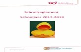 Schoolreglement Schooljaar 2017-20189.5.5. vernietiging van de gegevens uit het multidisciplinaire dossier 42 9.5.6. informatieplicht in verband met het multidisciplinaire dossier