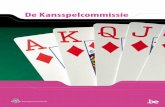 De Kansspelcommissie - Belgium · Poker Poker in de vorm van een individueel kaartspel of als tornooi en van eender welk type (draw, stud, community poker) is een kansspel wanneer