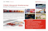 TSG Depot Gateway - WERBAS AG · Tokheim Service GmbH & Co. KG · Partner der Mobilitätsbranche 24h Service-Center: 0800 865 24 24 · Sei es für die Abrechnung oder die Überprüfung