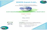 ENVIRONMENT MONITORING REPORTbmm.in/wp-content/themes/bmm_steels/pdf/Stage-II_May-15.pdf · ENVIRONMENT MONITORING REPORT Stage 2 Units For May-2015 Prepared By ... Cement & Mining