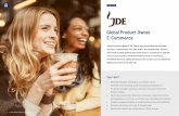Global Product Owner E-Commerce...Jacobs Douwe Egberts (JDE) dankt zijn succes aan sterke lokale merken en oplossingen voor elke koffie- en theebehoefte. Binnen JDE wordt nu hard gewerkt